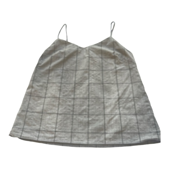 Banana Republic Businesswear Camisole in Gray Plaid Size XS - Picture 3 of 5